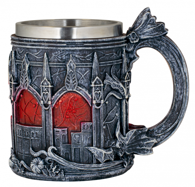 taza resina ornamento Gothic Church. Tol