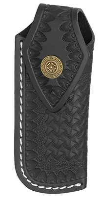Funda de Piel Negra para Navajas 14 cm