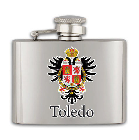 Petaca inox. Capacidad: 4 OZ ALBAINOX